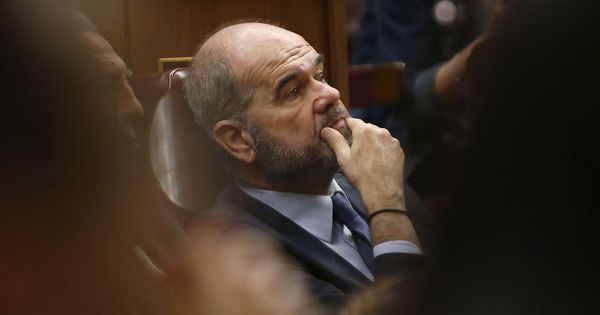 Foto:  El expresidente andaluz Manuel Chaves en una imagen de 2015 en el Congreso de los Diputados. (EFE)