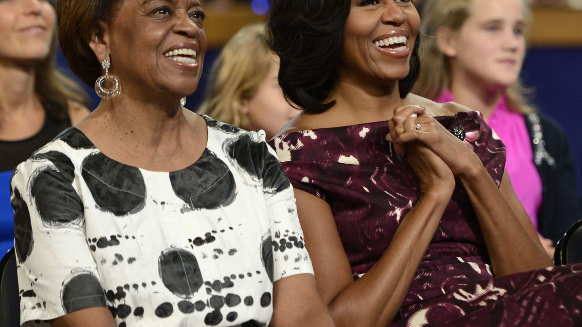 La tristeza de Michelle Obama al anunciar la muerte de su madre, Marian Robinson