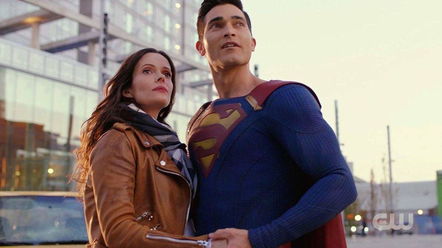 Tyler Hoechlin y Bitsie Tulloch, protagonistas de 'Superman y Lois'. (The CW)
