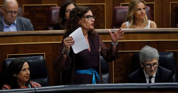 Foto: La ministra de Hacienda, María Jesús Montero (Efe)