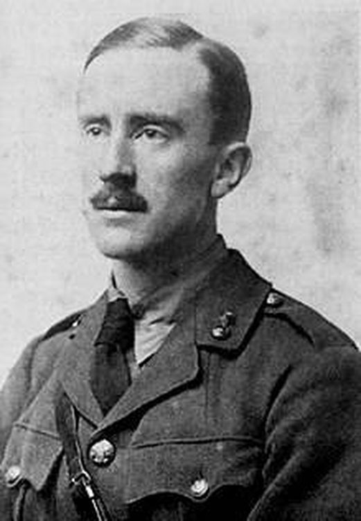 Tolkien en 1916.