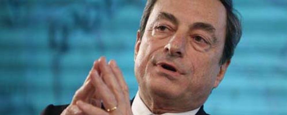 Foto: La prima de riesgo aprovecha las palabras de Draghi para bajar hasta 517 puntos