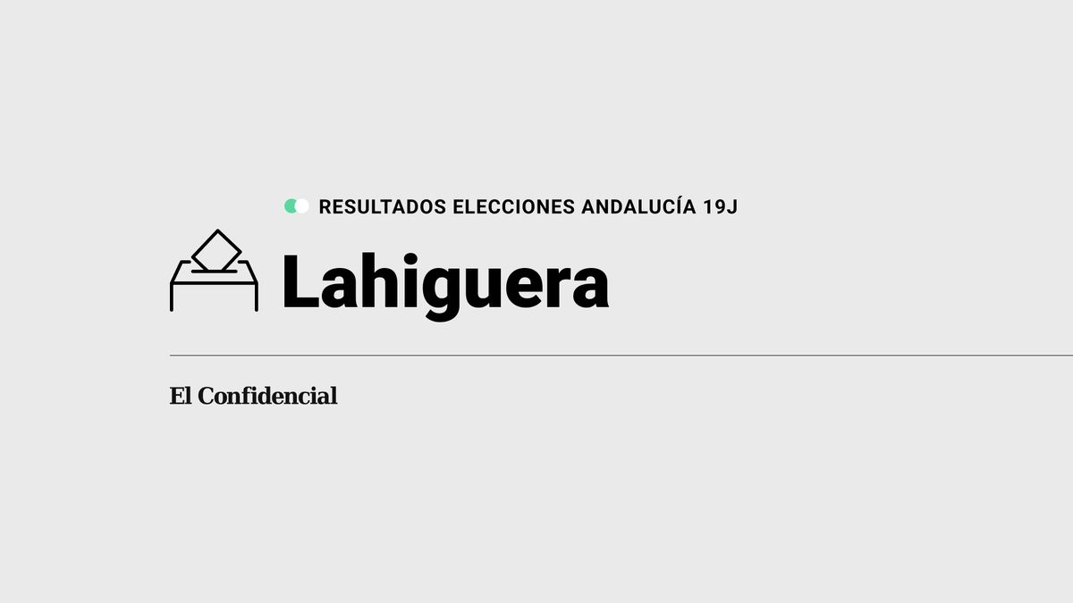 Resultados en Lahiguera de elecciones Andalucía 2022 con el 100% escrutado