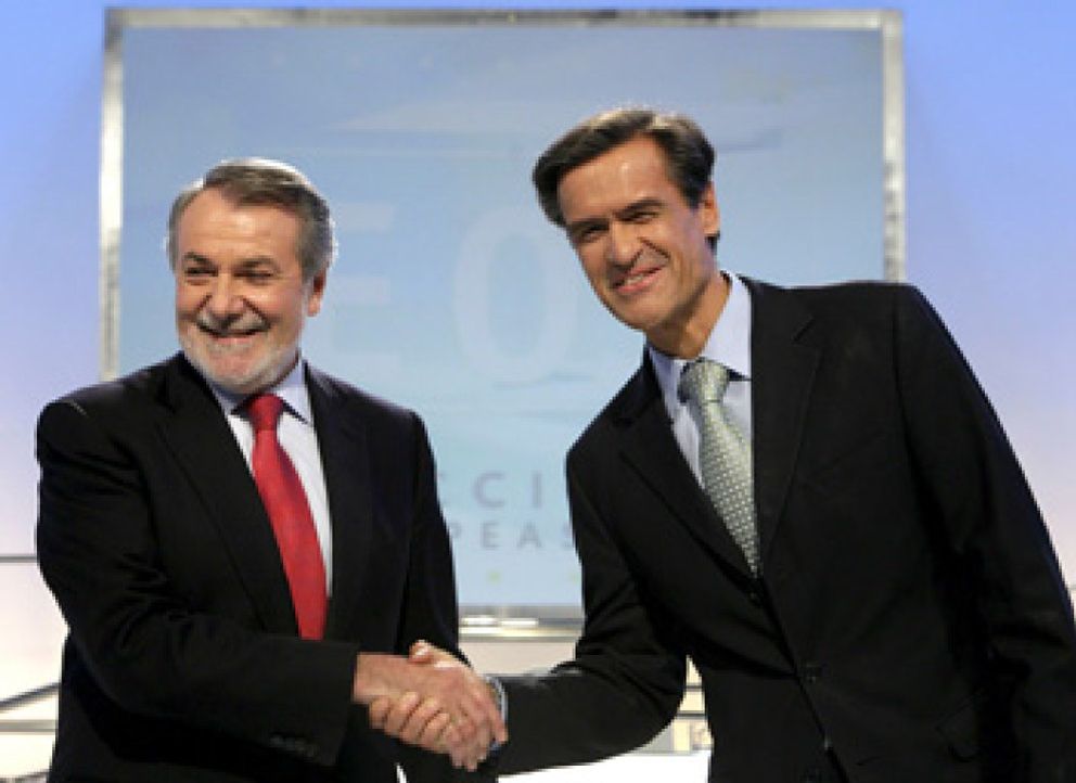 Foto: Aguilar y Oreja ensucian aún más la campaña con un debate cargado de reproches