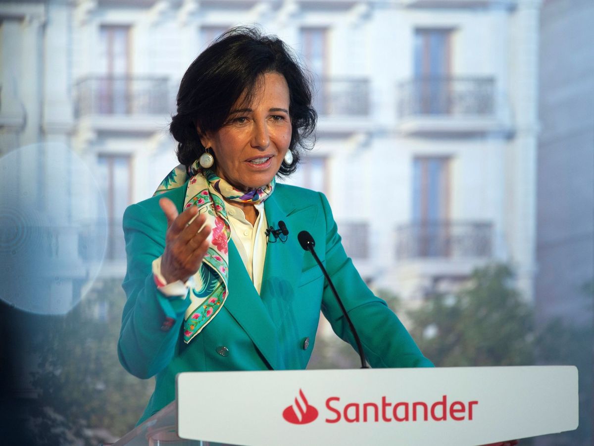 Foto: La presidenta del Grupo Santander, Ana Botín (EFE)