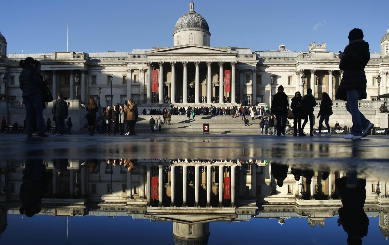Vista exterior de la National Gallery de Londres. (REUTERS)