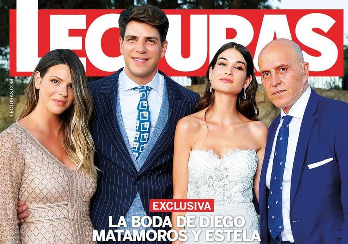 Portada de la revista Lecturas con la exclusiva de la boda de Estela y Diego.