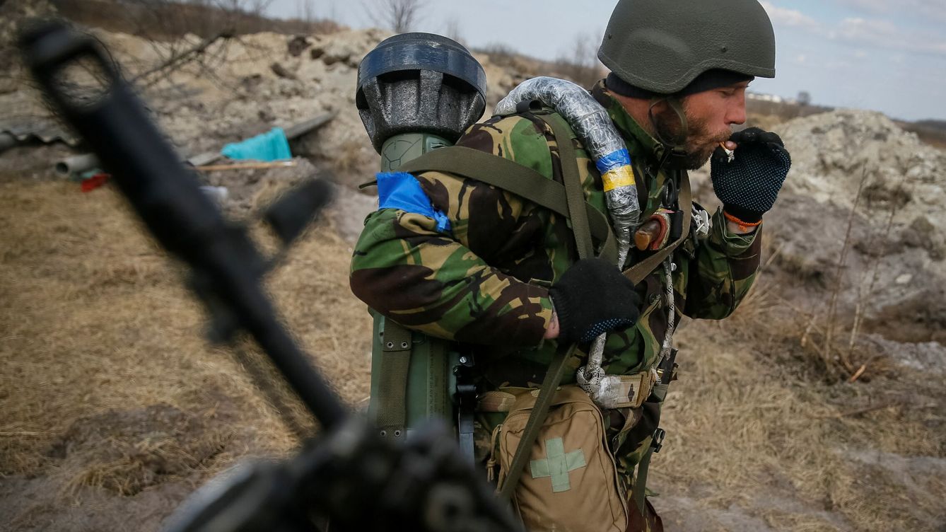 Foto: Militar ucraniano en Kiev. (Reuters/Gleb Garanich)