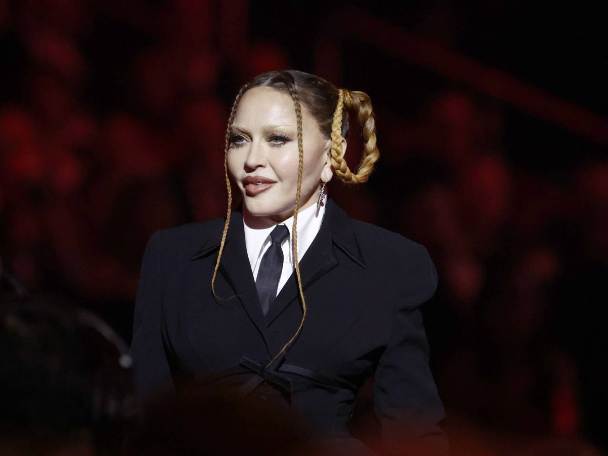 Foto: Madonna, en los Grammy 2023. (Getty/Frazier Harrison)