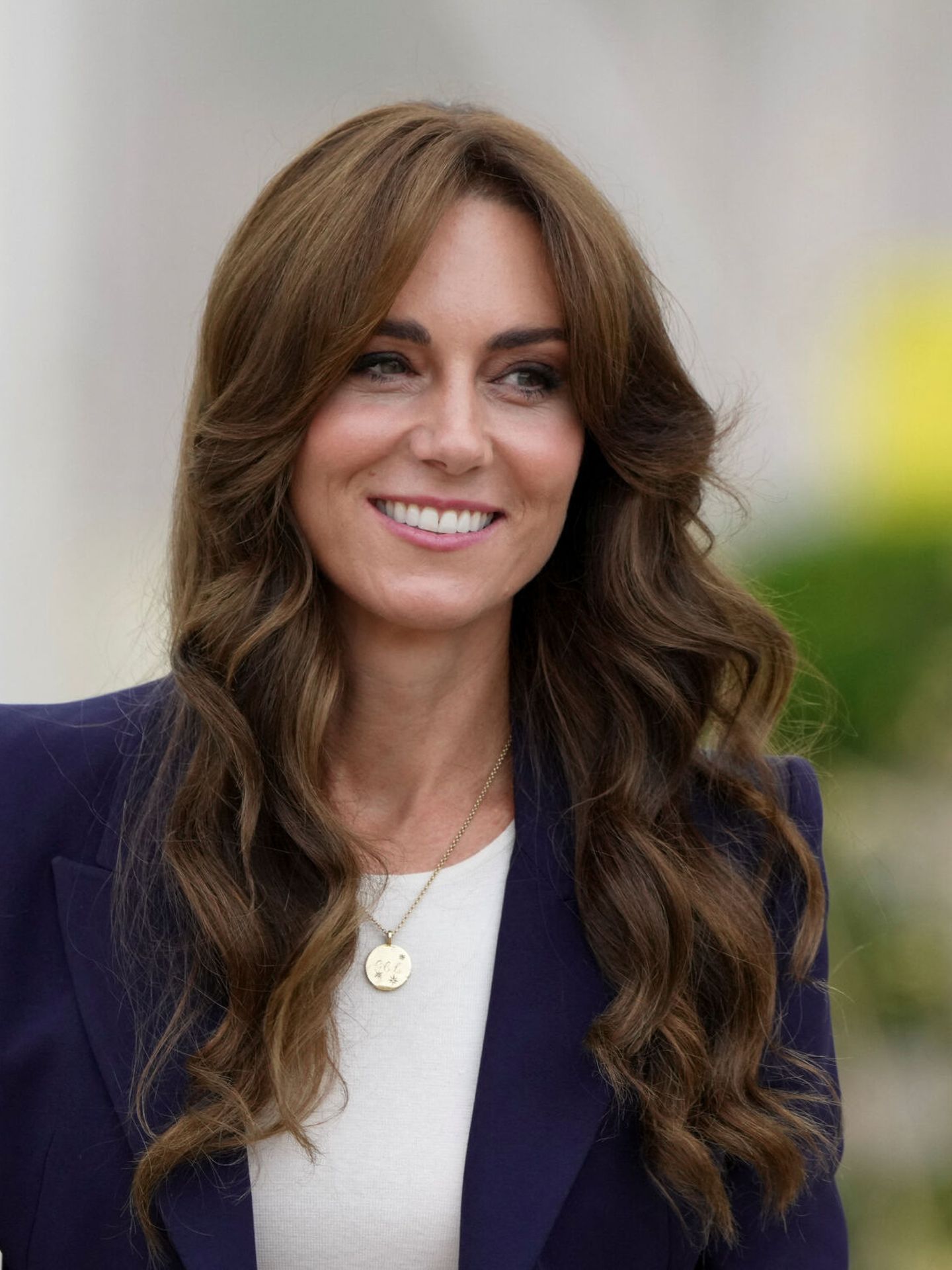Detalle de la nueva coloración iluminada de Kate Middleton. (Reuters/Maja Smiejkowska)  