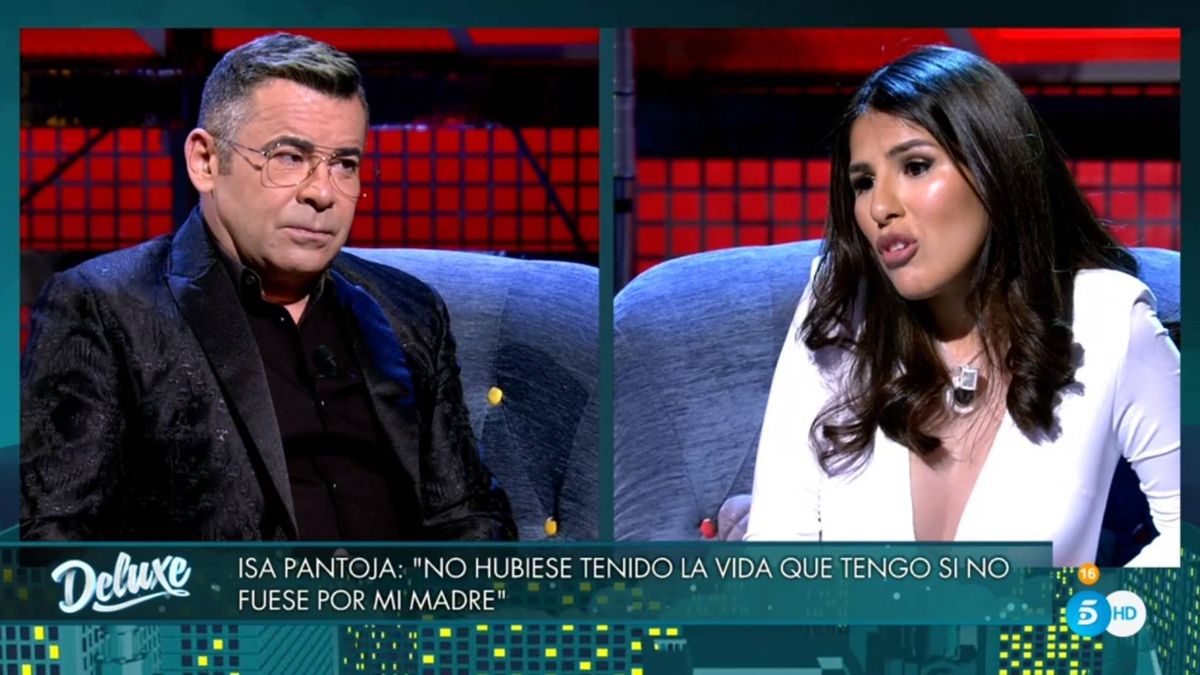 Los espectadores machacan a Jorge Javier por su actitud con Isa Pantoja en el 'Deluxe'
