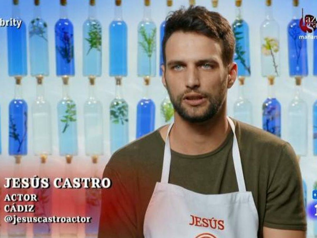 Foto: Jesús Castro, en 'MasterChef Celebrity'. (TVE)