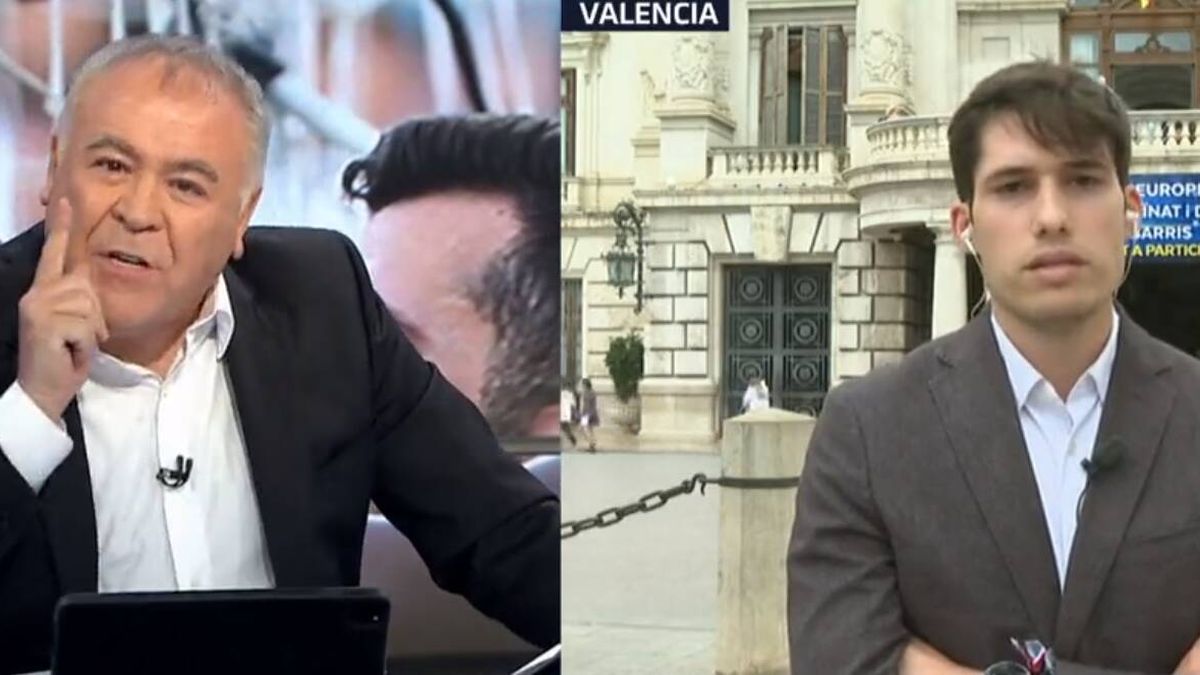Ferreras se enfrenta en directo a Borja Sanjuán por los insultos racistas a Vinícius en 'Al rojo vivo'