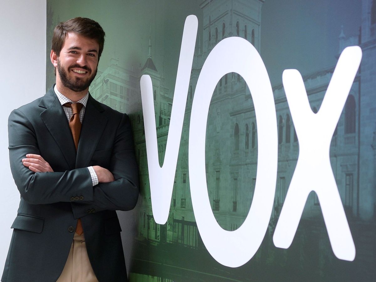 Foto: Juan García-Gallardo Frings, candidato de Vox para Castilla y León. (EFE)