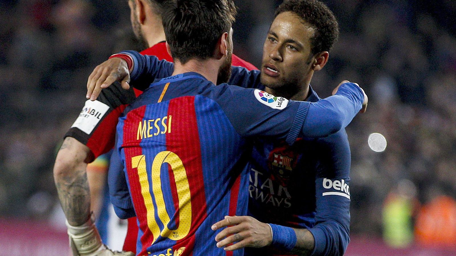 Foto: En la imagen, Messi y Neymar (EFE)