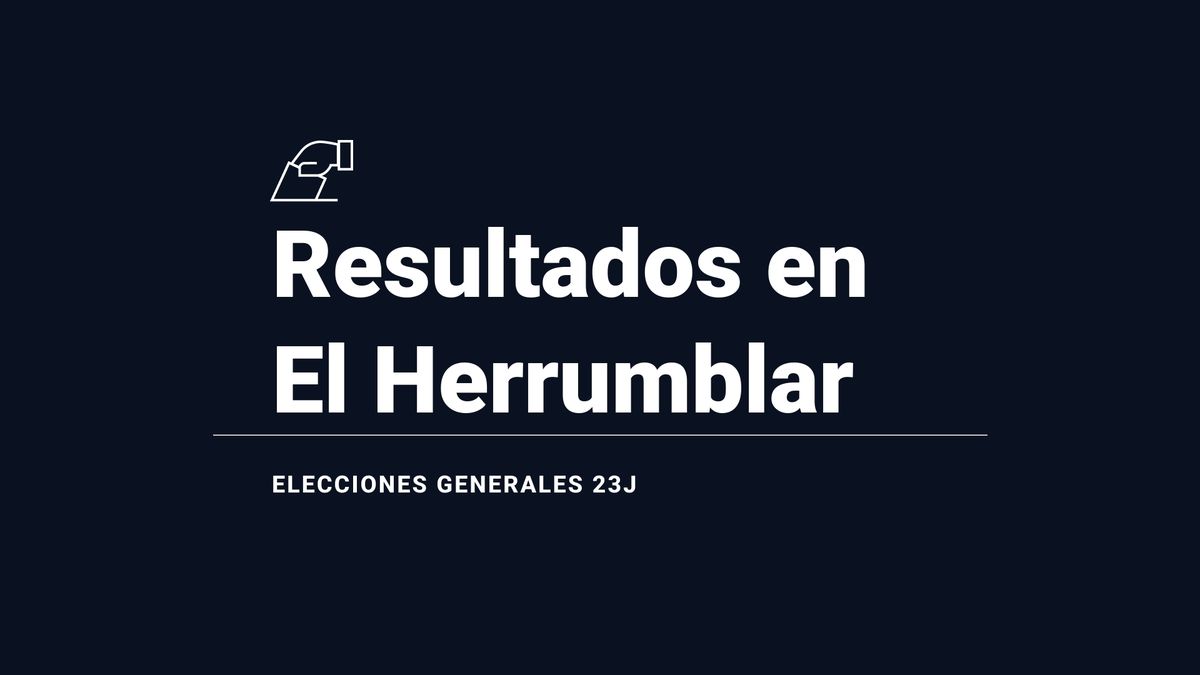 Resultados y escrutinio en El Herrumblar de las elecciones generales 2023, última hora: el PSOE, el partido más votado