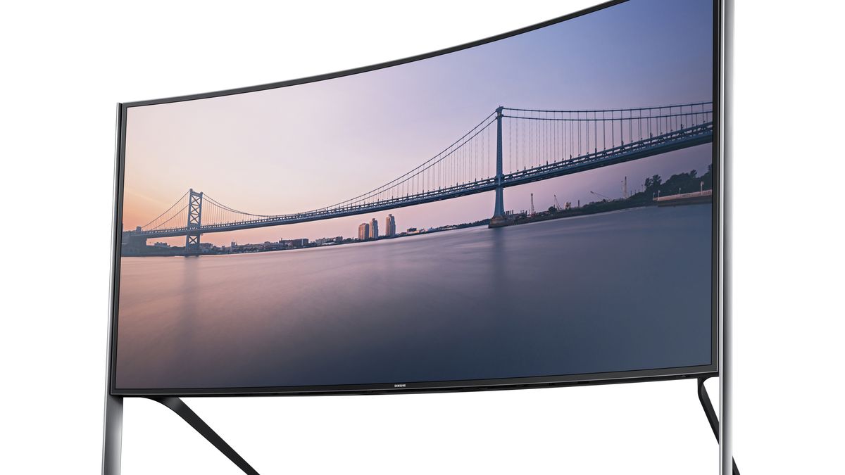 Samsung presenta una TV de pantalla curva que "cuesta como una casa"