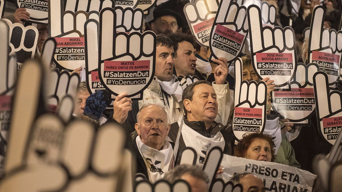 Decenas de miles de personas se manifiestan en Bilbao contra la política penitenciaria