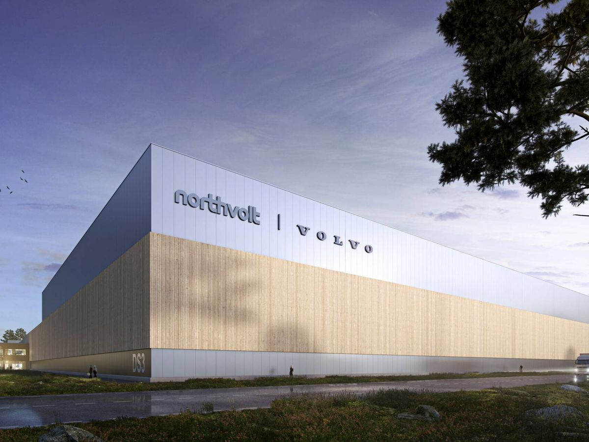 Foto: La fábrica de Volvo Cars y Northvolt empezará a construirse en 2023. (Volvo)
