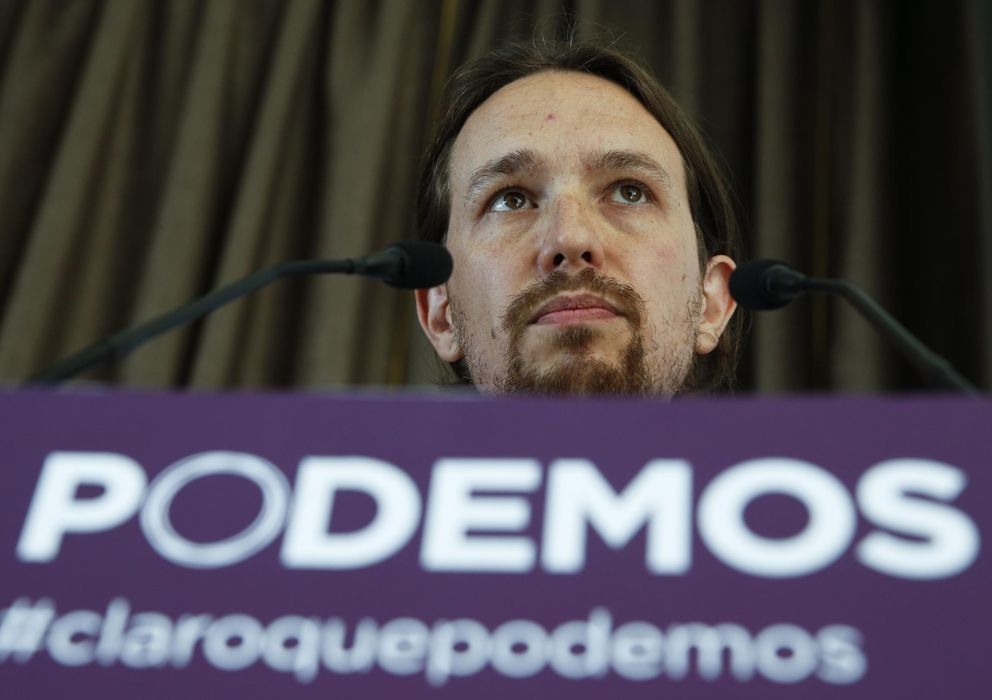 Foto: Pablo Iglesias, fundador de Podemos.
