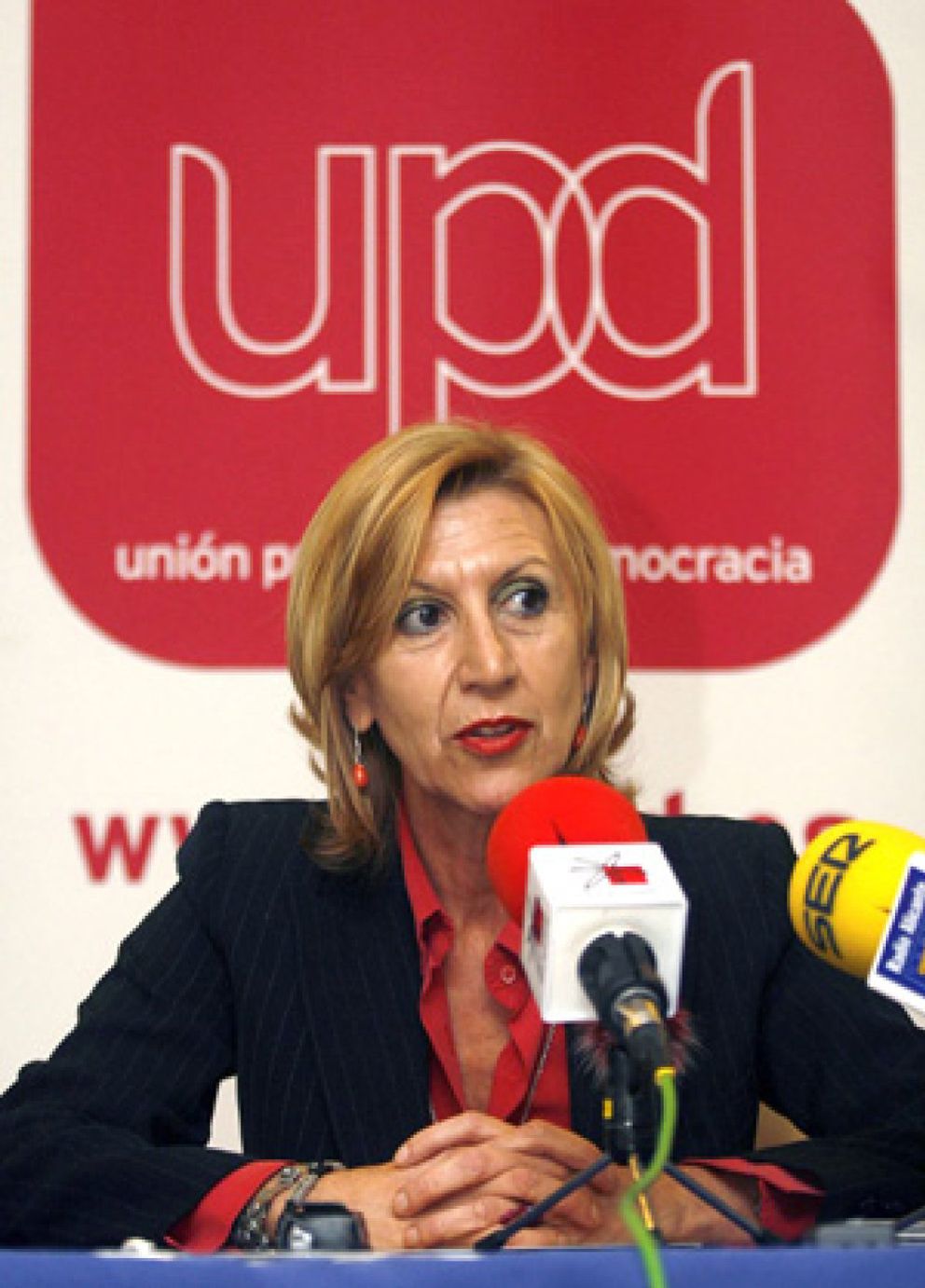 Foto: Rosa Díez se enfrentará a su antiguo partido, el PSOE, como candidata de UPD por Madrid