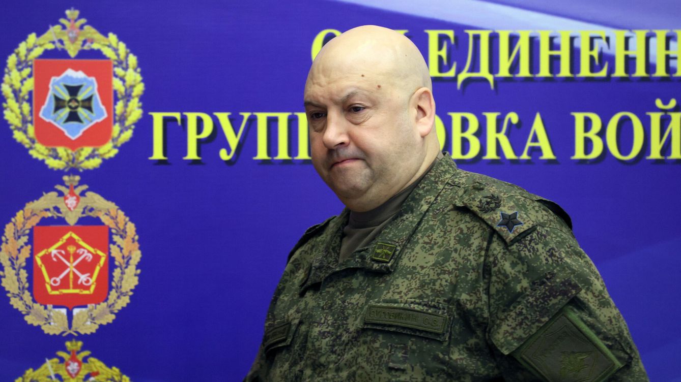 Foto: El general Sergei Surovikin, comandante para la operación militar en Ucrania. (EFE/Gavriil Grigororov)
