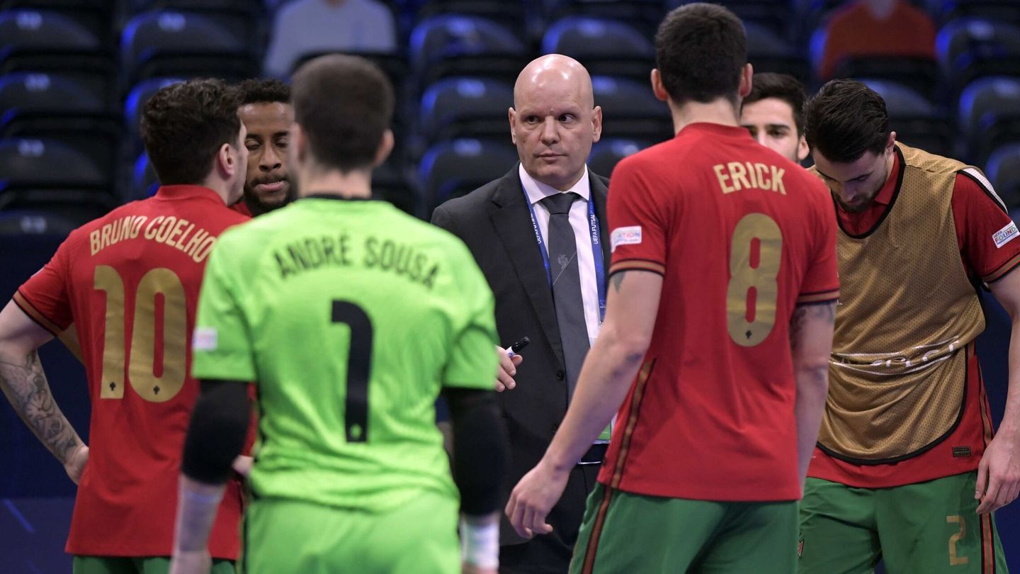 Los jugadores del Portugal. (EFE/Gerrit van Keulen) 