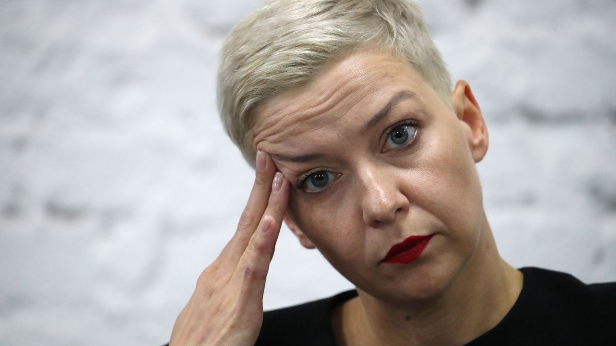 La opositora bielorrusa María Kolésnikova fue detenida al intentar salir del país