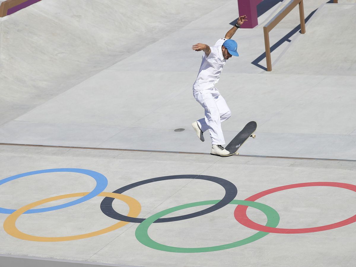 Foto: Competición de 'skate' en los Juegos Olímpicos de Tokio. (Reuters)