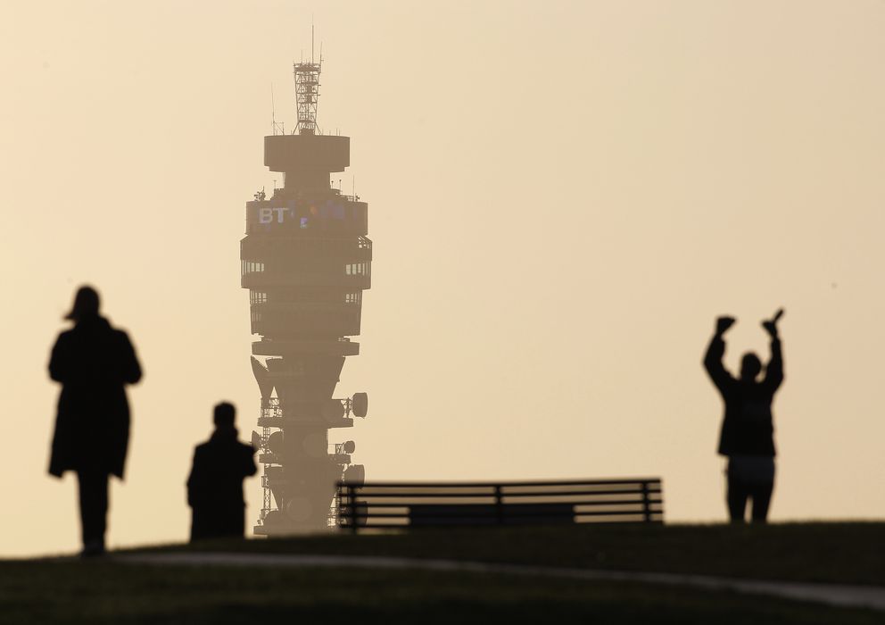 Foto: La torre de telecomunicaciones British Telecom (Reuters)