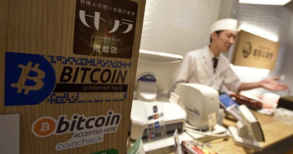 Foto: El pago de bitcoin va más allá en japón