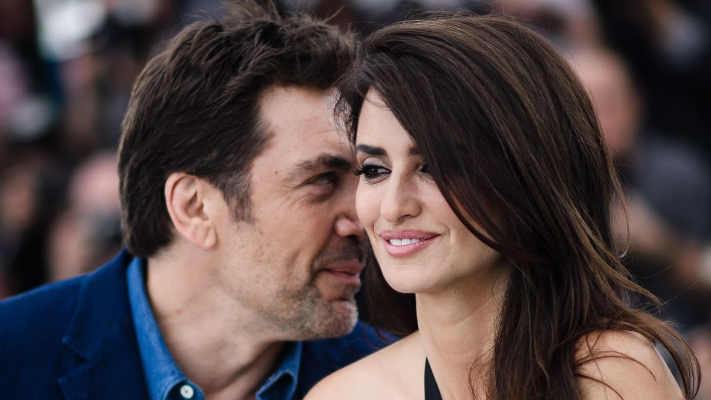 La pareja durante la presentación de la película 'Todos lo saben' en el Festival de Cannes. (EFE)