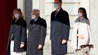 En vídeo: Los reyes Felipe y Letizia reciben al presidente de Italia, Sergio Mattarella