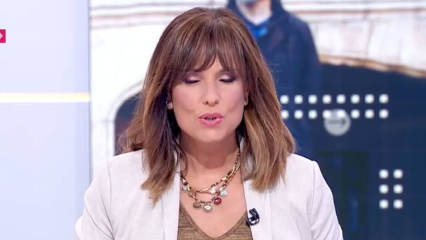 Detalle del maquillaje cut crease de Mónica López. (TVE)