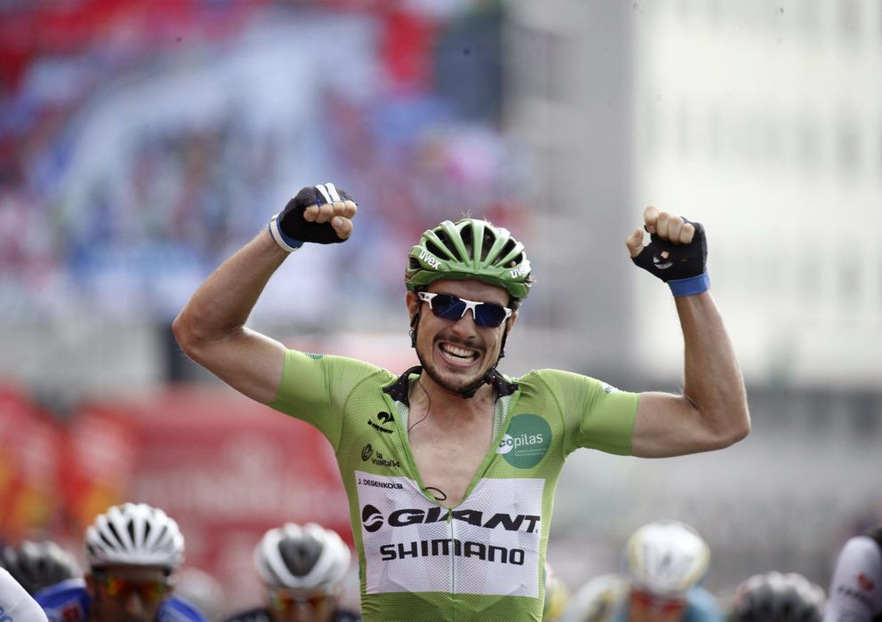 Foto: Degenkolb triunfó de nuevo en la Vuelta (EFE).
