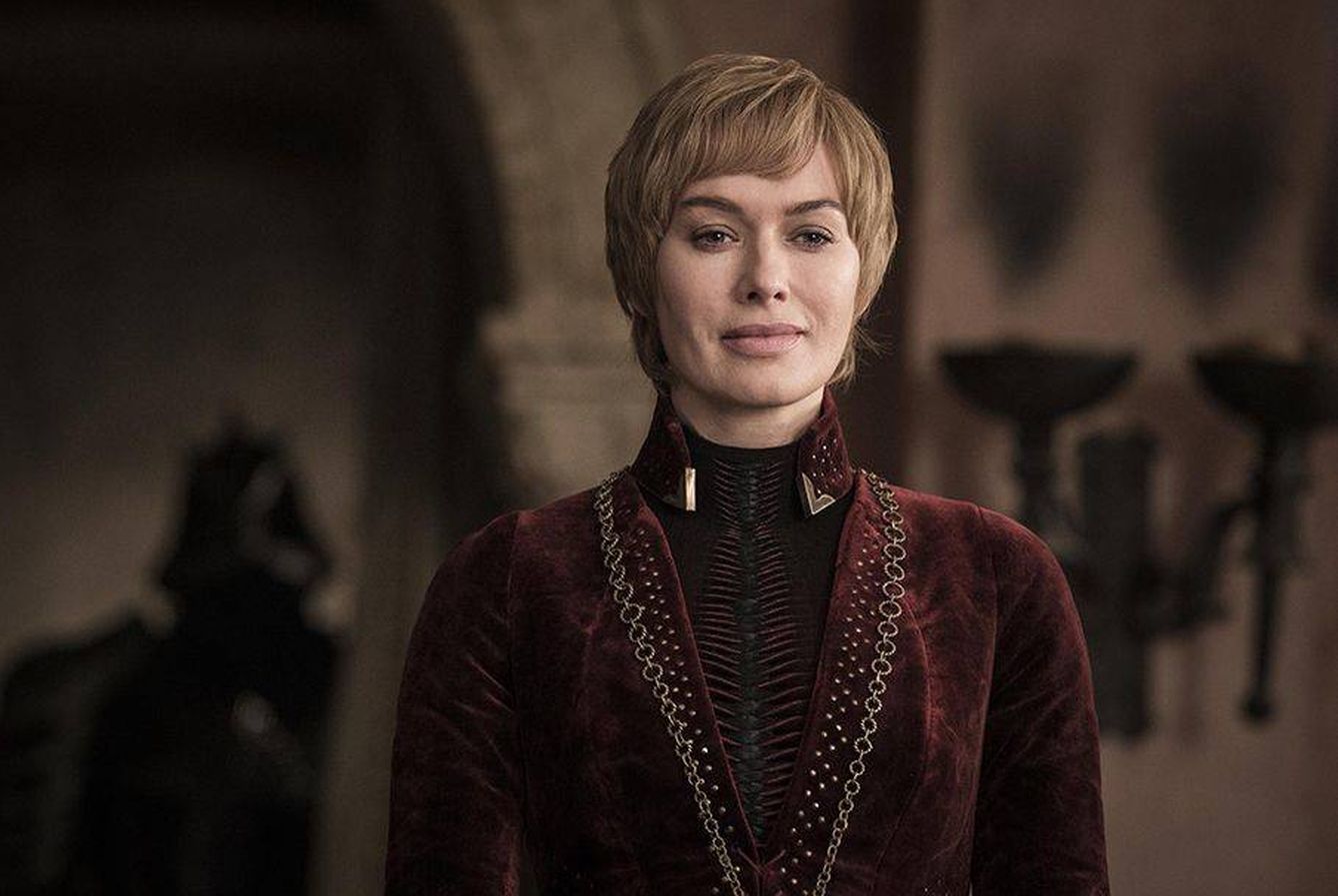 Cersei Lannister, en el penúltimo capítulo de 'Juego de tronos'. (HBO)