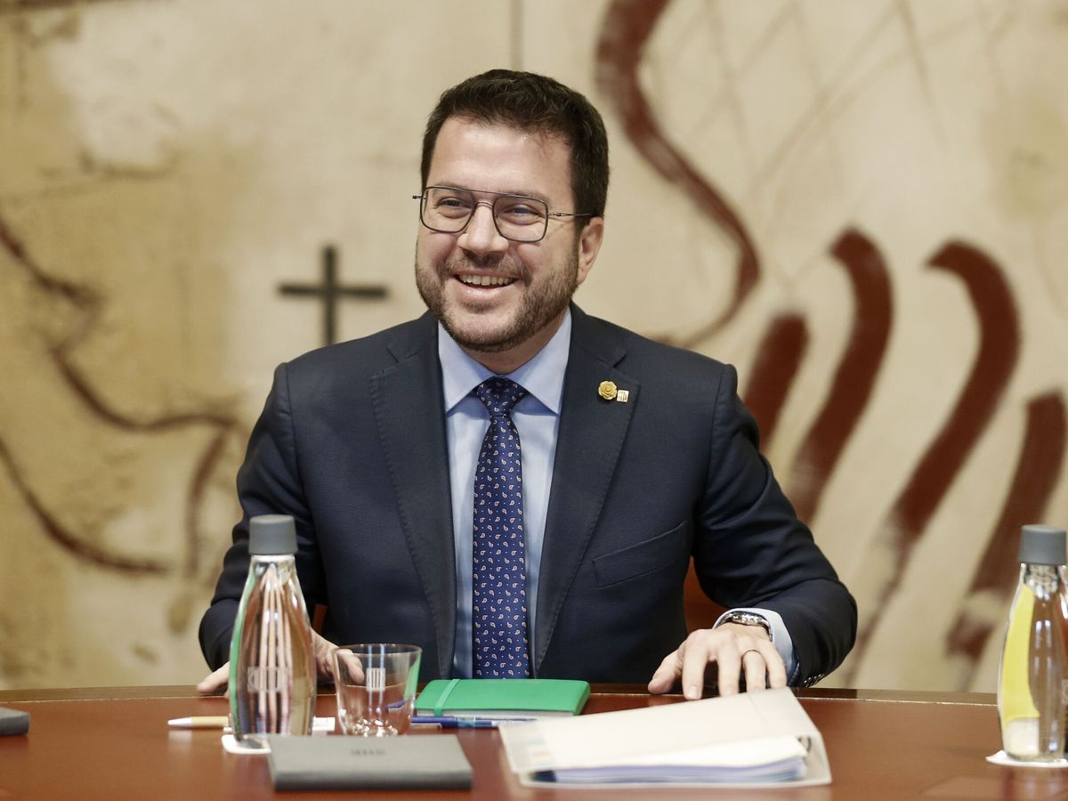 Foto: El presidente catalán, Pere Aragonès. (EFE/Andreu Dalmau)