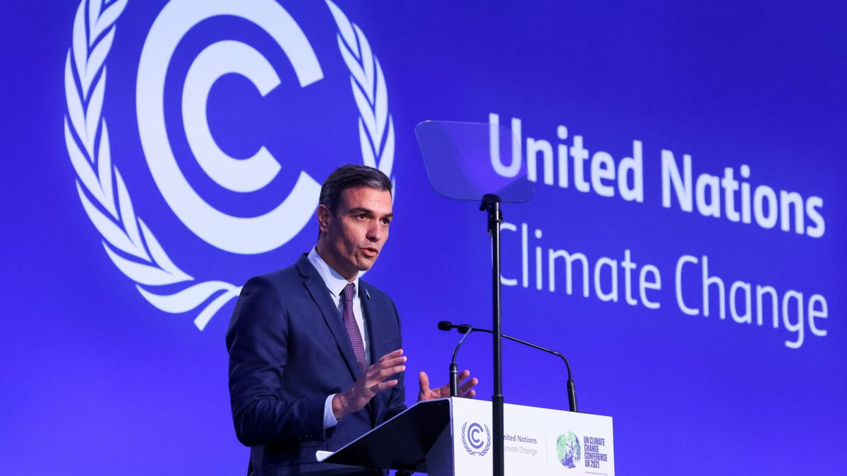 Sánchez rehúye su compromiso global para financiar la lucha contra el cambio climático