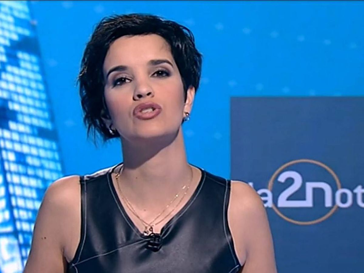 Foto: Paula Sáinz-Pardo, presentadora de 'La 2 noticias'. (TVE)