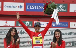 Contador sentencia la Vuelta a España ganando en Ancares 