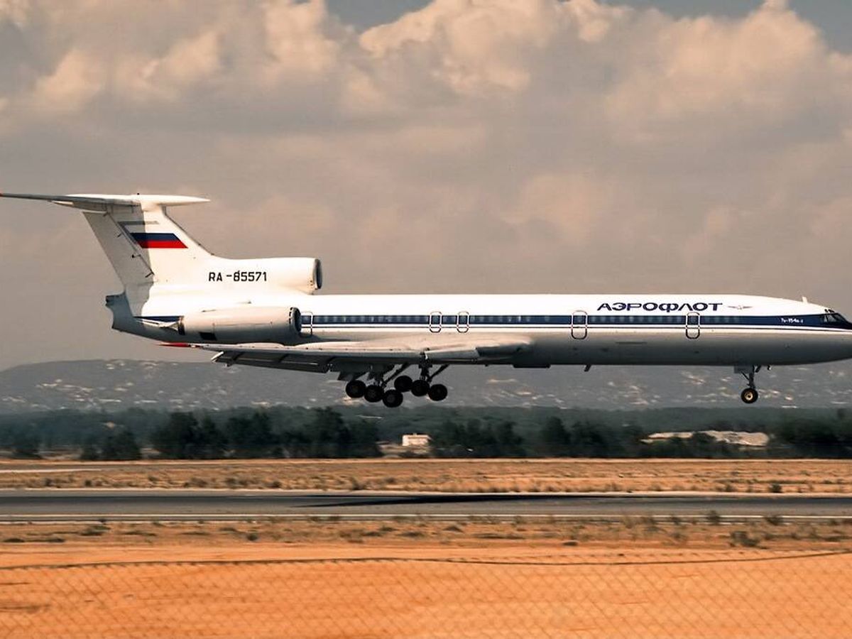 Foto: Un Tupolev Tu-154B-2, similar al involucrado en el accidente, en 1996. (Wikimedia)