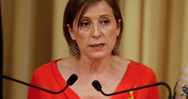 Foto: La presidenta del Parlament de Cataluña, Carme Forcadell. (Reuters)