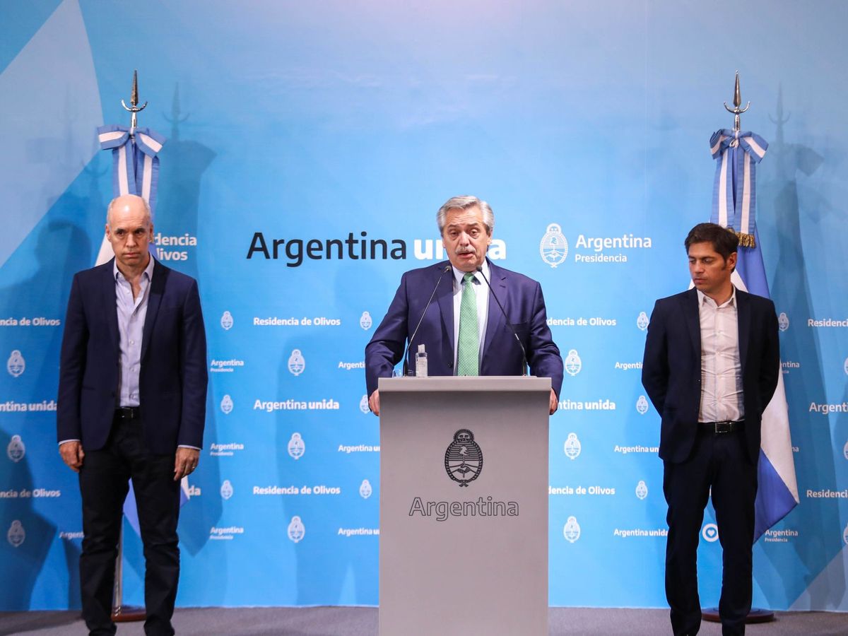 Foto: Aberto Fernández, presidente de Argentina (EFE)