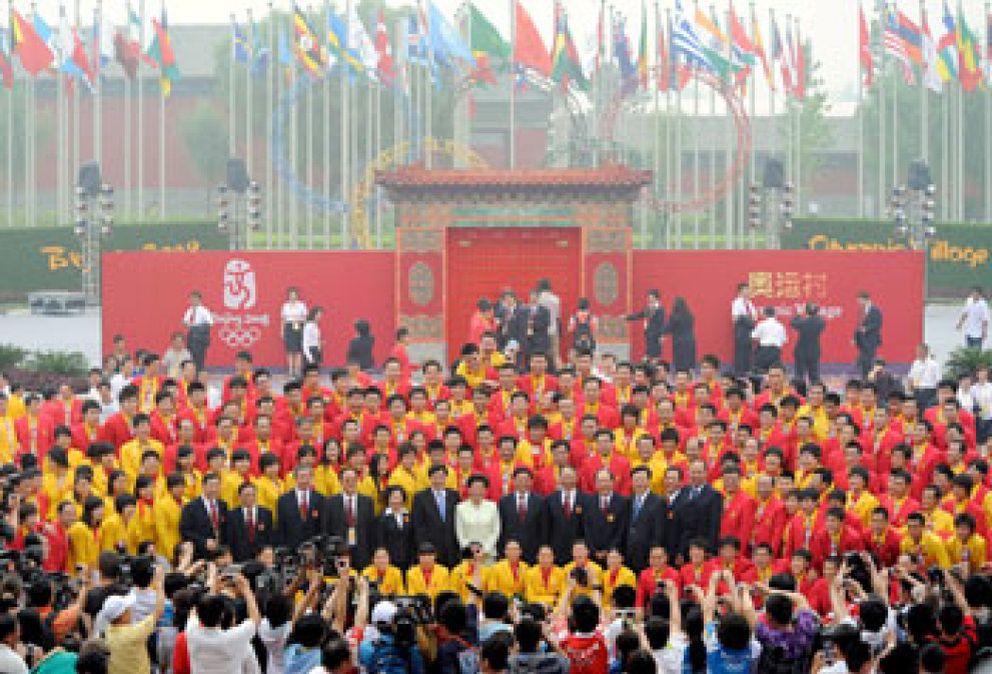 Foto: Pekín 2008 inaugura su Villa Olímpica, ecológica y multicultural