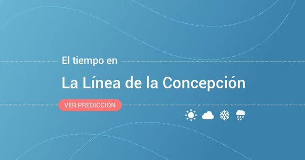 Foto: El tiempo en La Línea de la Concepción. (EC)