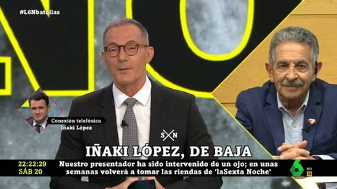 El mensaje de Revilla a Iñaki López tras su ausencia en 'La Sexta noche'