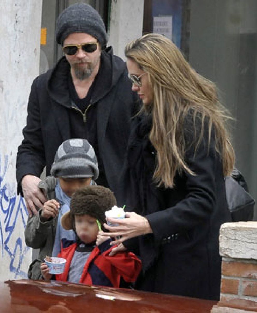 Foto: Angelina Jolie y Brad Pitt vuelven a ser la pareja perfecta
