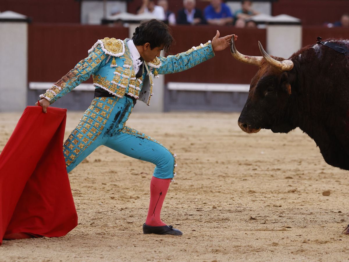 Foto: El torero mexicano Joselito Adame este martes. (EFE/Lizón)