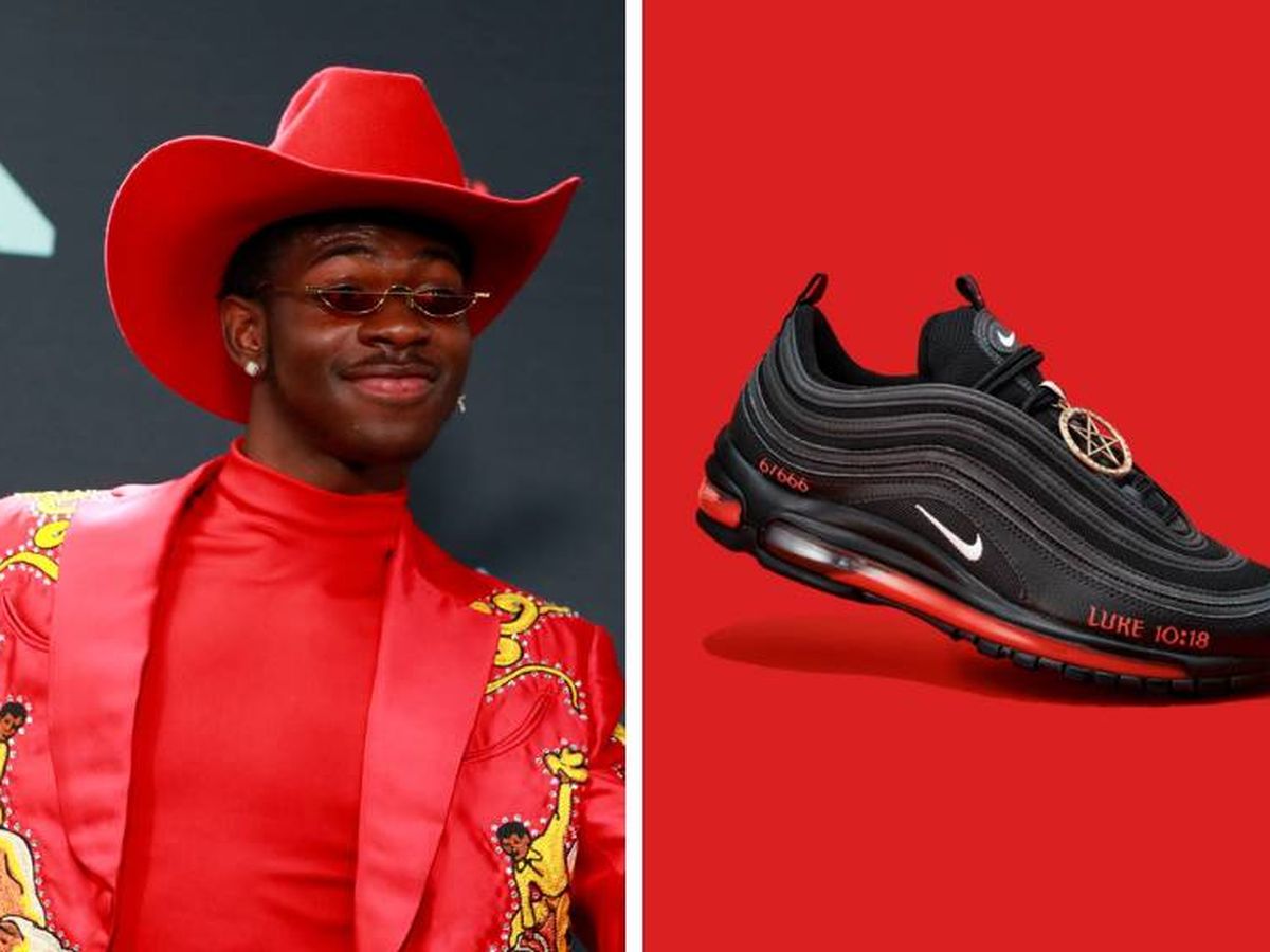 El rapero Lil Nas X y sus zapatillas sangre humana: "Nike no respalda este diseño"