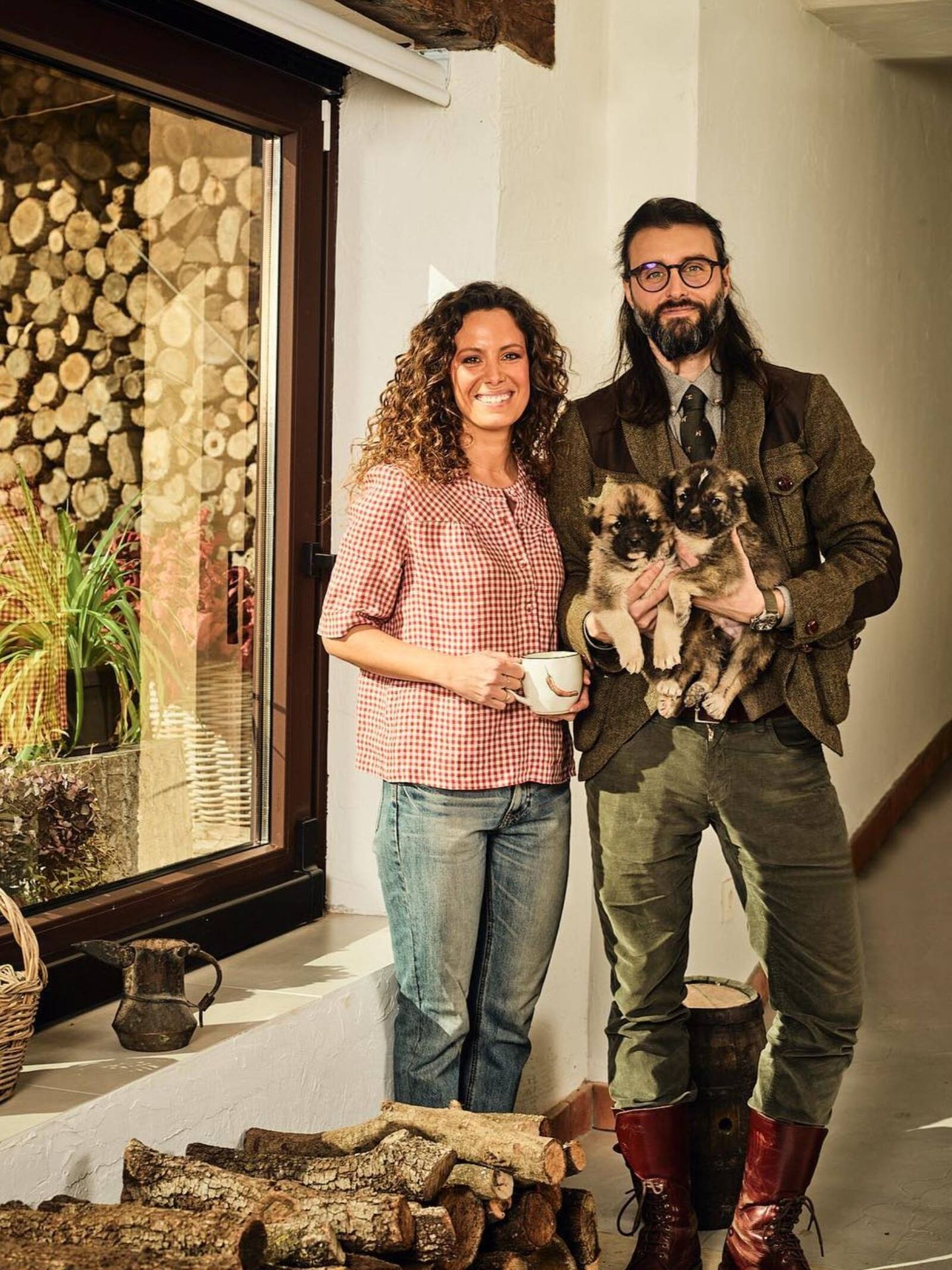 Laura Madrueño y su marido, Álvaro Puerto. (Instagram/@laura_madrueno)